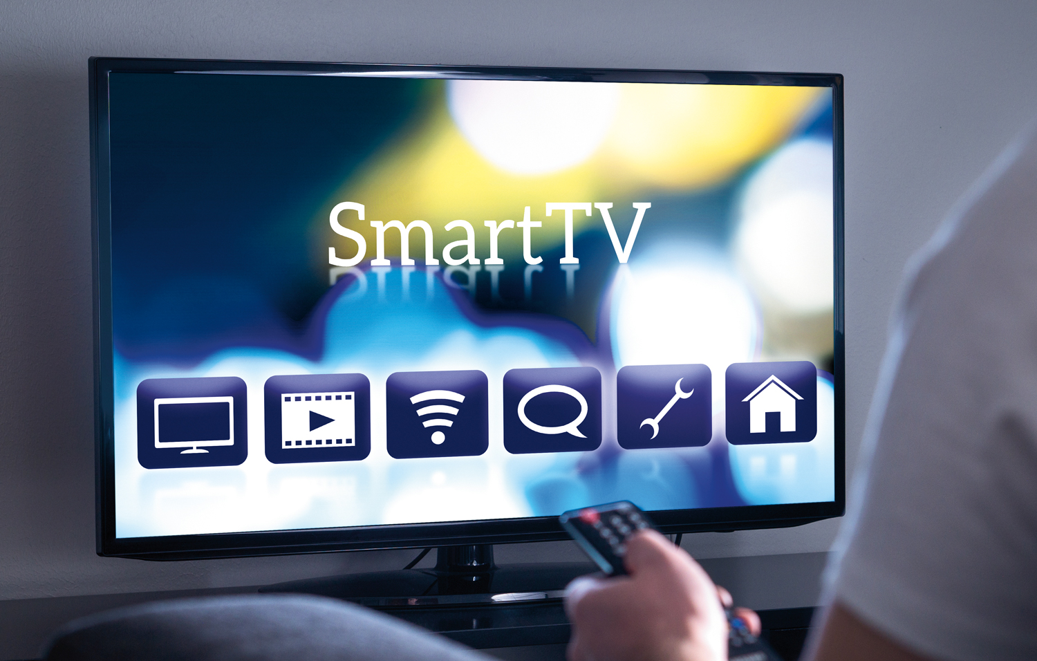 Stock image of Smart TV