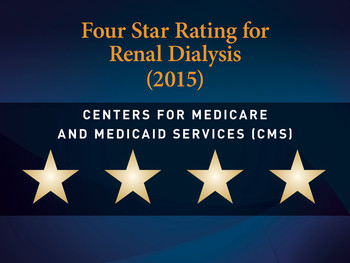 Four Star Rating for Renal Dialysis (2015)